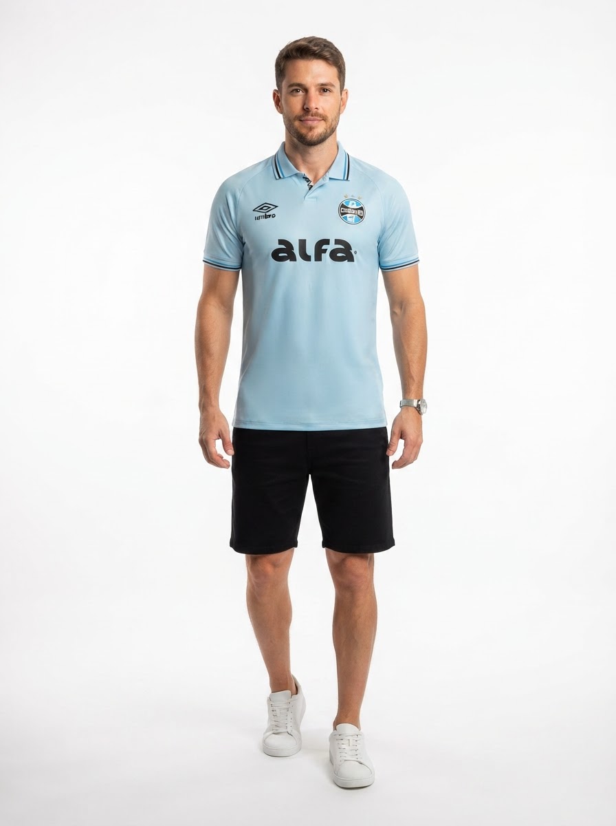 Jersey Grêmio 2025/26 II Azul Celeste Player [Slim Fit]