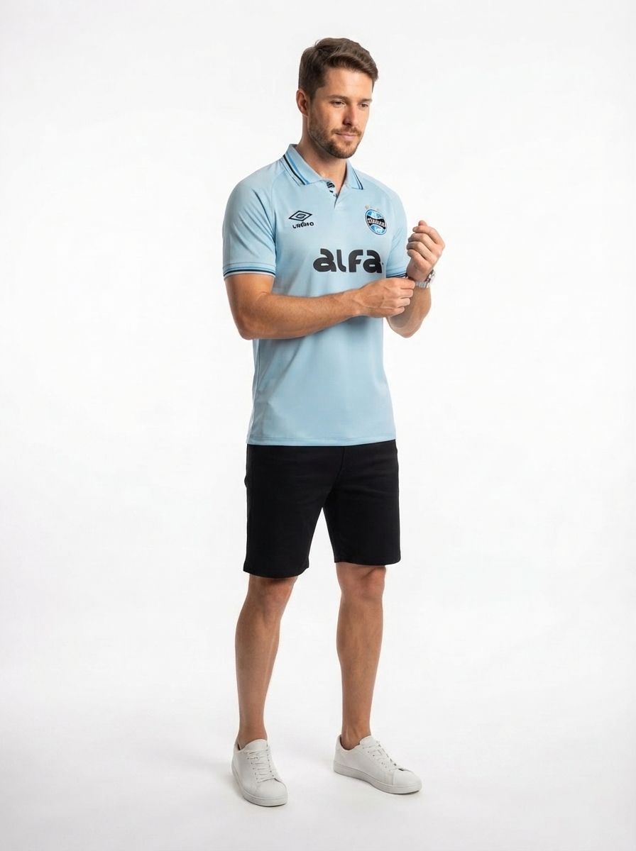 Jersey Grêmio 2025/26 II Azul Celeste Player [Slim Fit]
