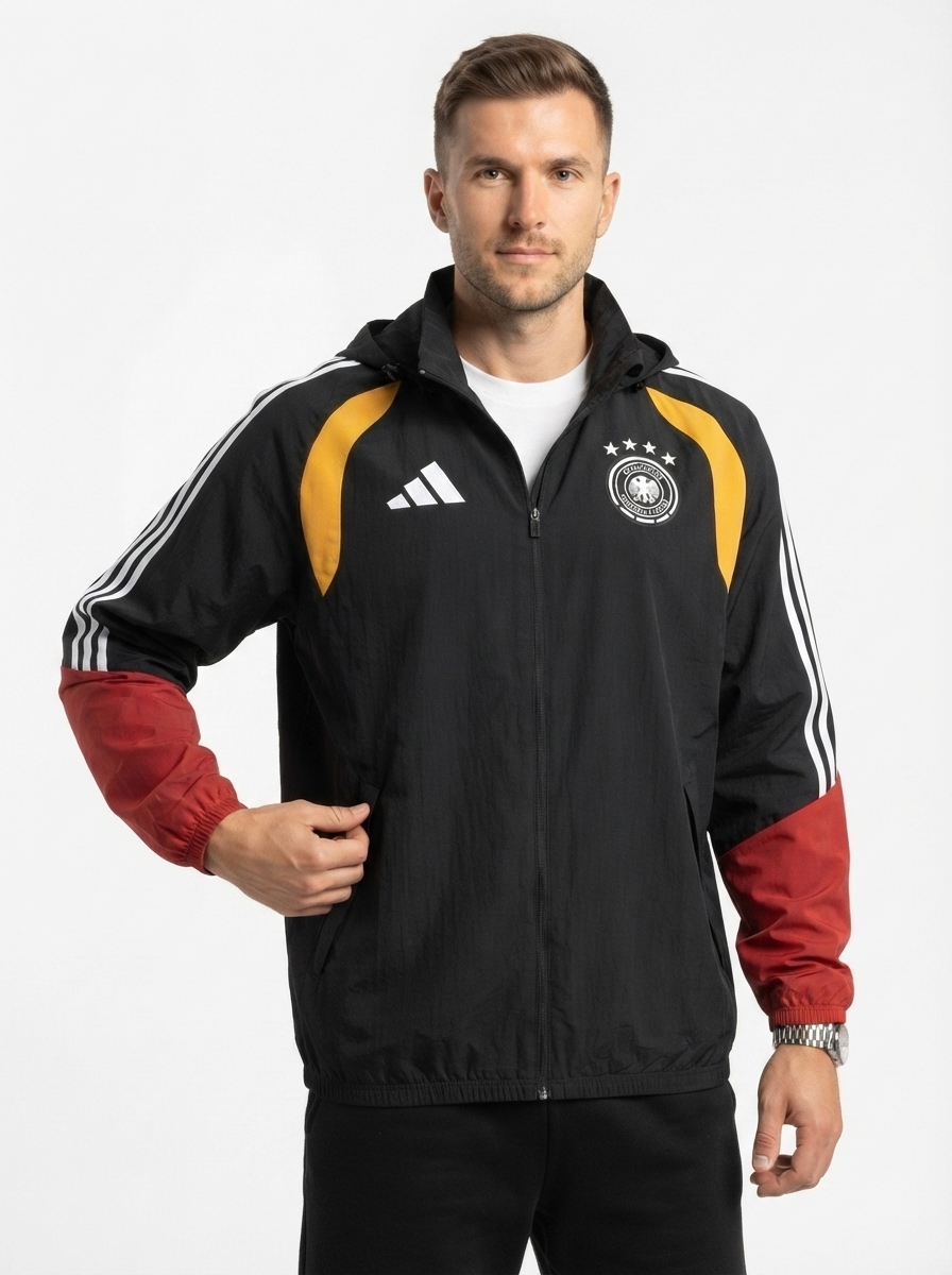 Jacket Alemanha All Weather Black WorldCup