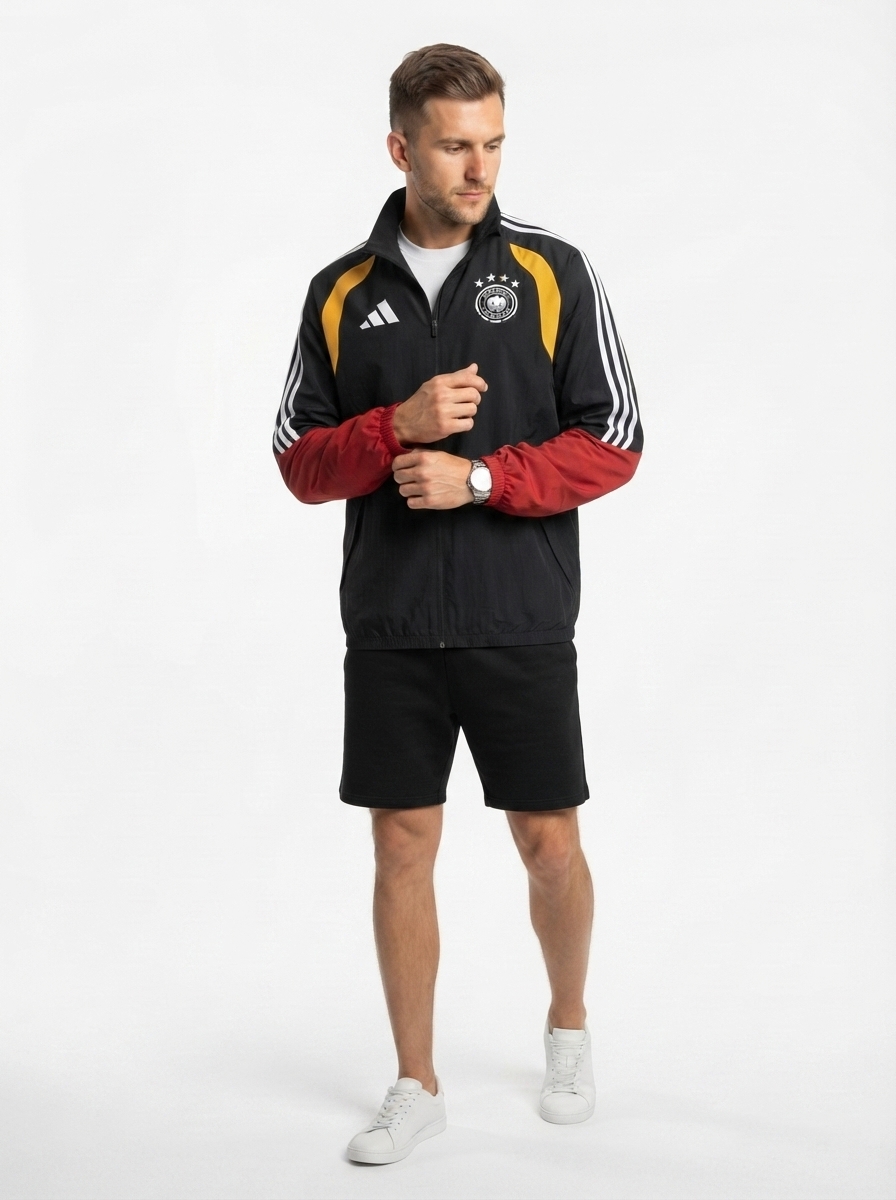 Jacket Alemanha All Weather Black WorldCup