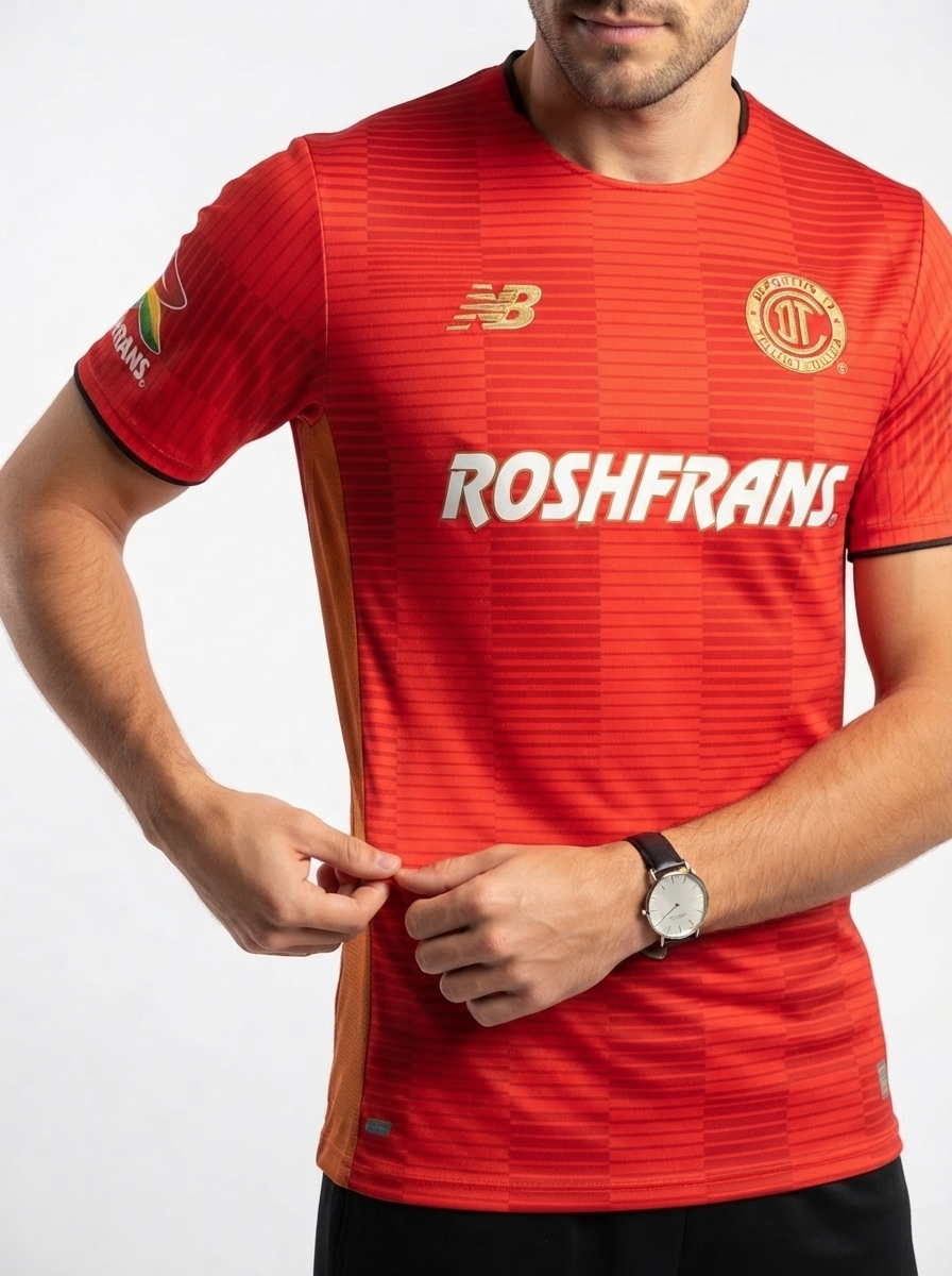 Deportivo Toluca Home 2025 - H12TORIA