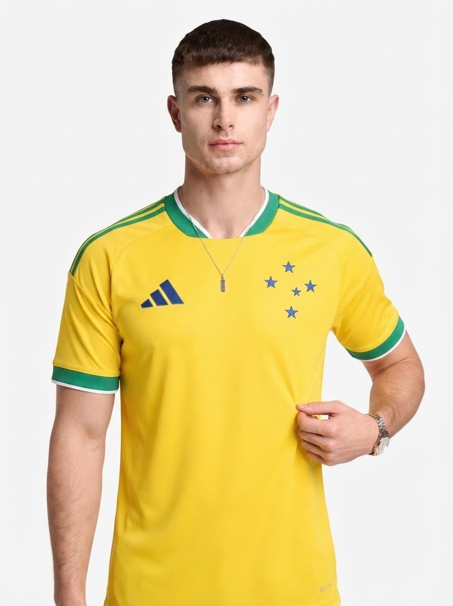 Cruzeiro 26/27 Verde e amarela Copa do Mundo - Fan Version