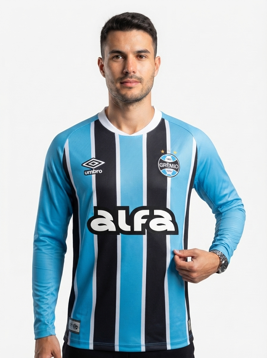Jersey Grêmio 2025/26 I Long Sleeve