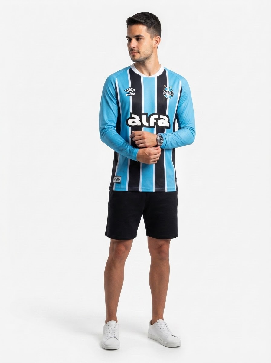 Jersey Grêmio 2025/26 I Long Sleeve
