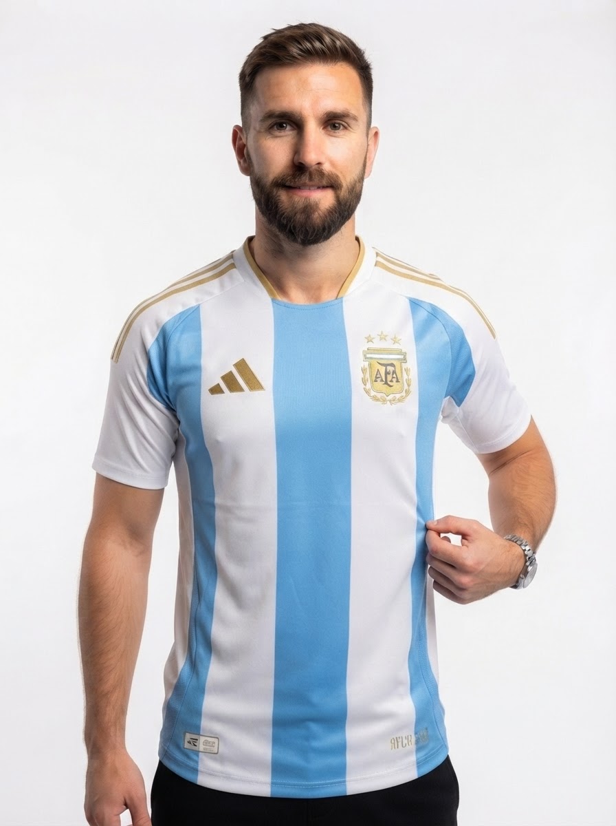 2025 Player Argentina Home - Slim Fit