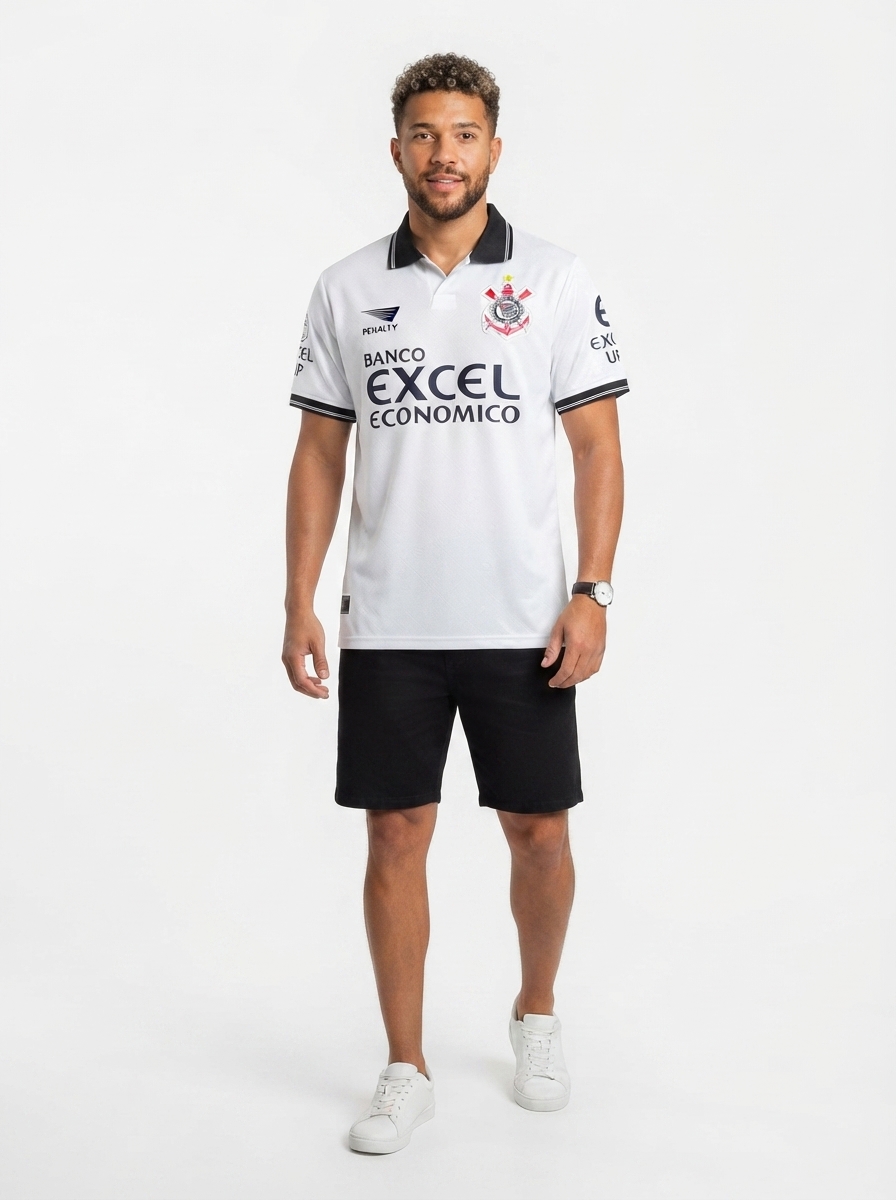 Corinthians 1997 I Home Jersey - Retro Version
