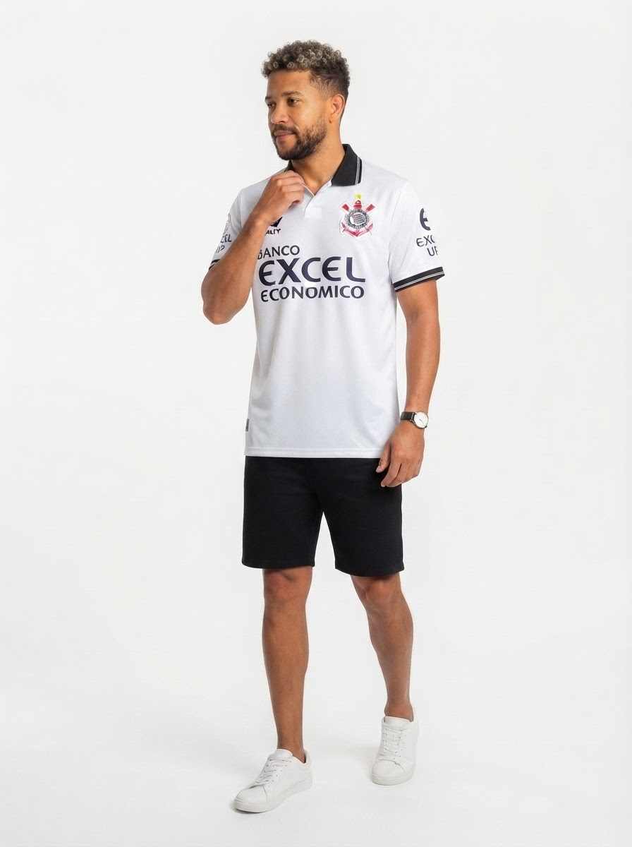 Corinthians 1997 I Home Jersey - Retro Version