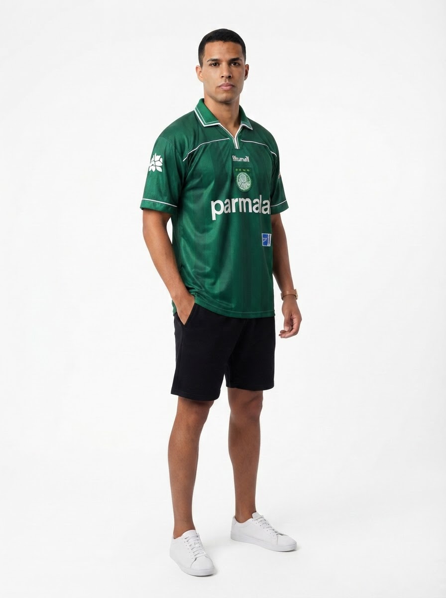 Jersey Retrô Palmeiras 1999 – Rhumell Comemorativa