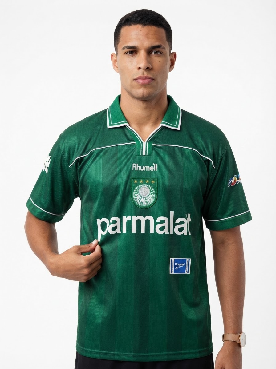 Jersey Retrô Palmeiras 1999 – Rhumell Comemorativa