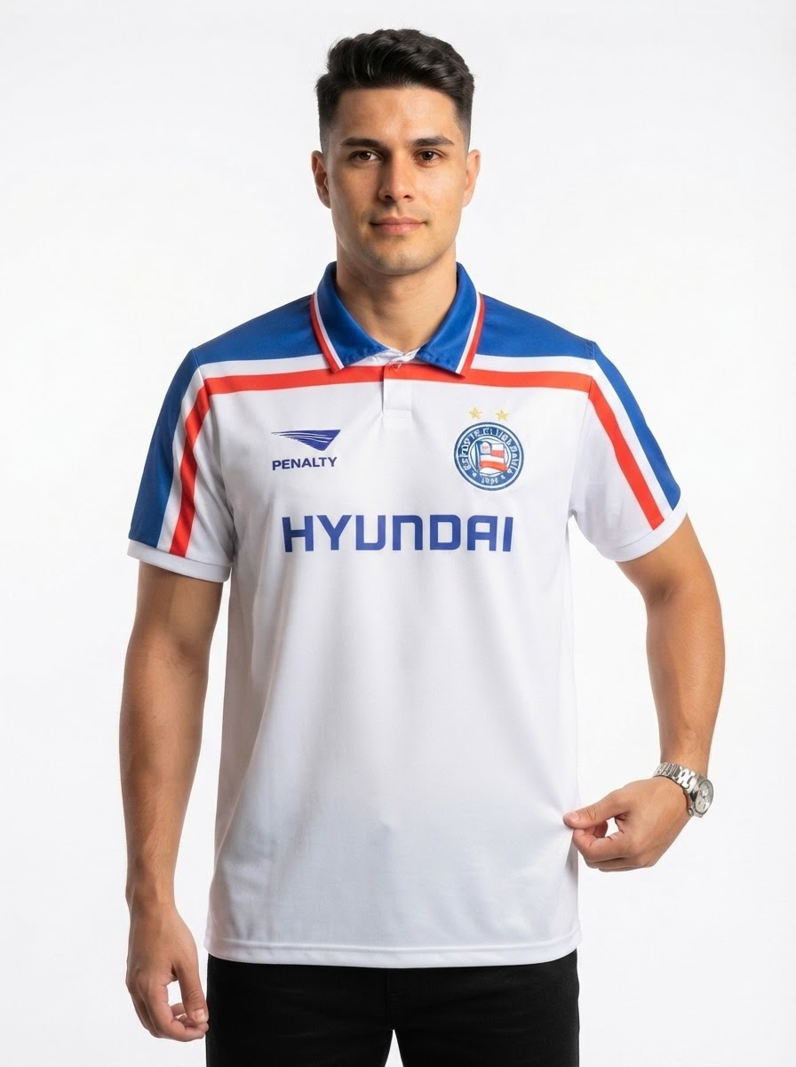 Bahia Retro 1998 Home Jersey Hyundai
