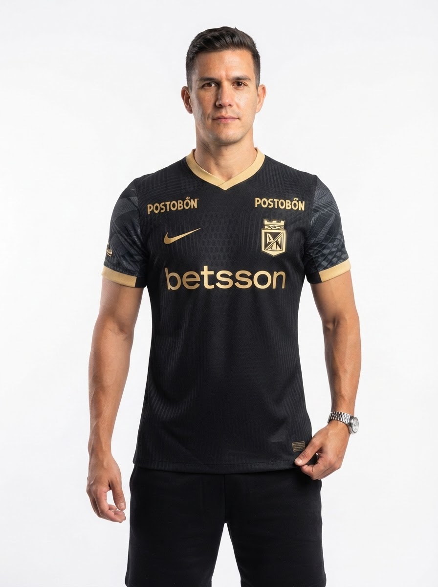 Atletico Nacional 25/26 Black Edition Jersey - Player Version - Slim Fit