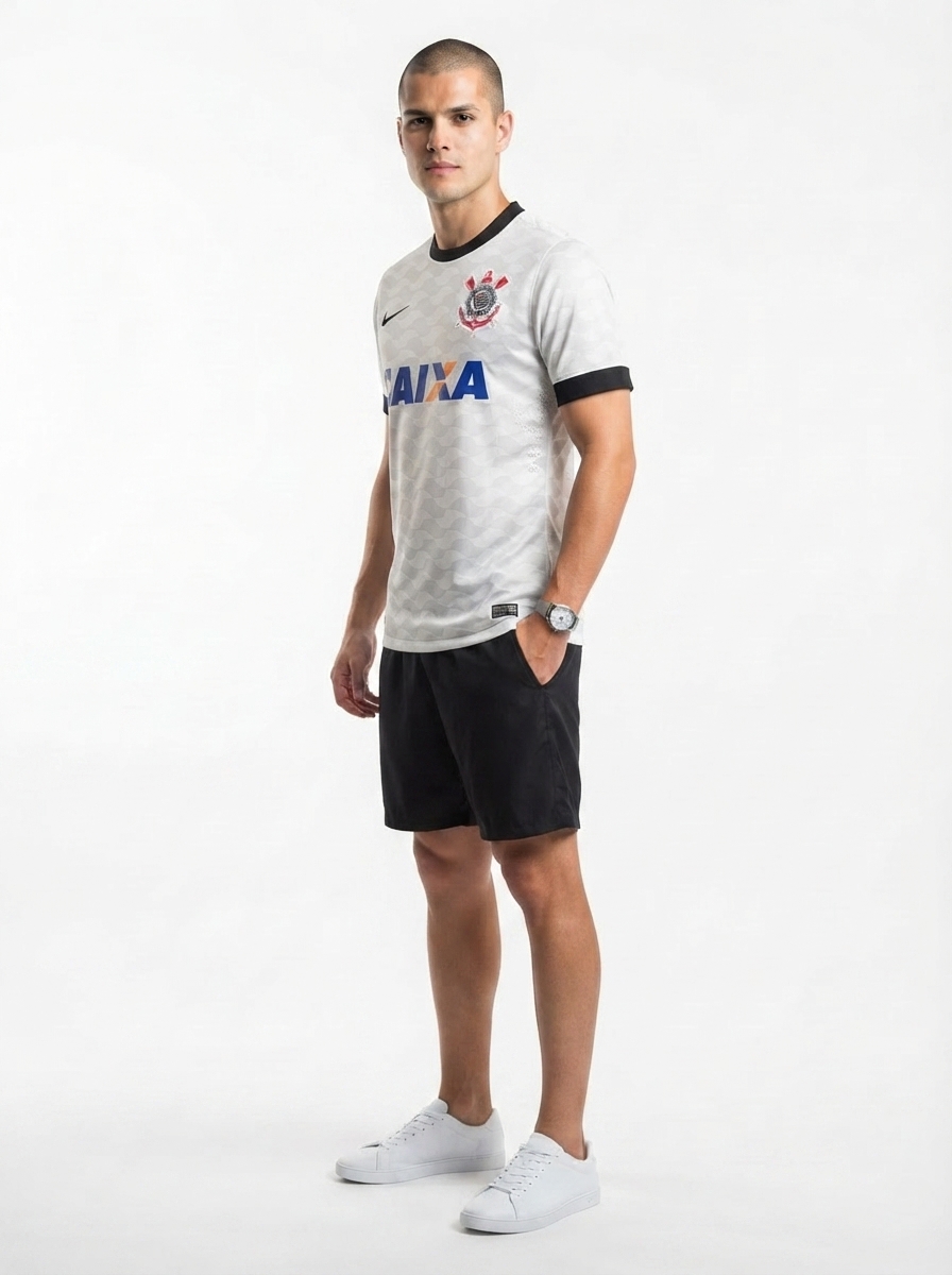 Corinthians 2012 I Home Jersey - Retro Version