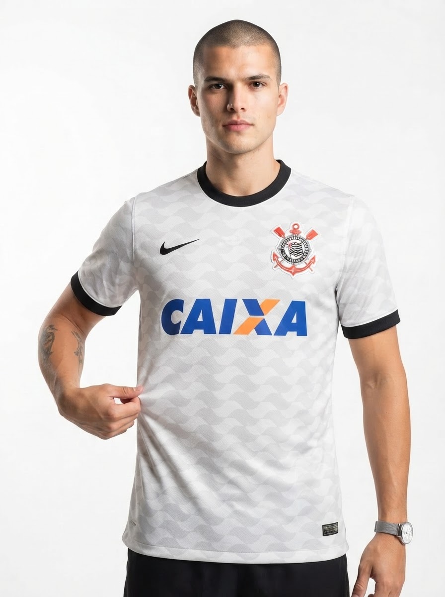 Corinthians 2012 I Home Jersey - Retro Version