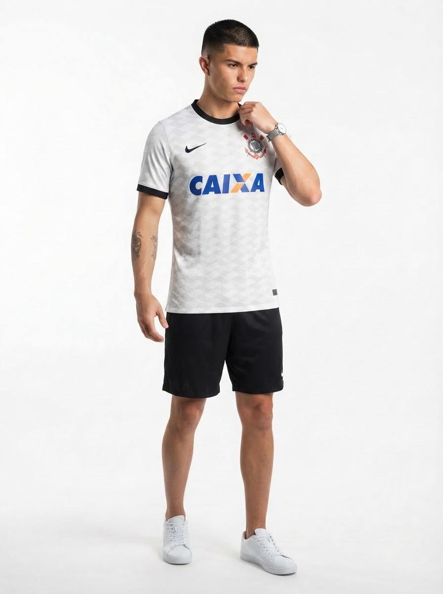 Corinthians 2012 I Home Jersey - Retro Version