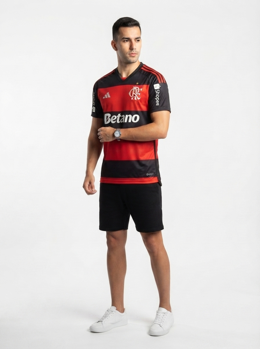 Flamengo 26/27 Home Jersey #PAQUETA - with Sponsors - Fan Version