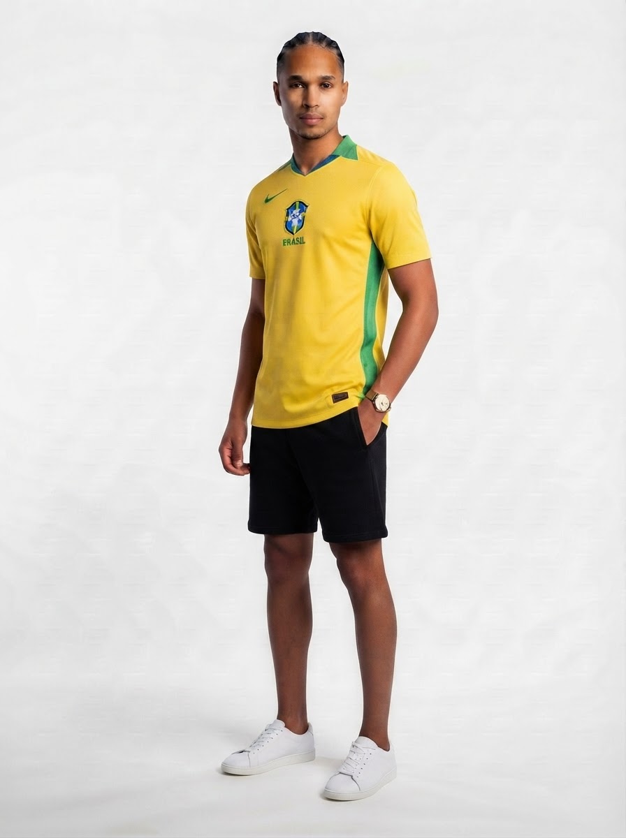 Brazil Home 2025/26 - Fan Version