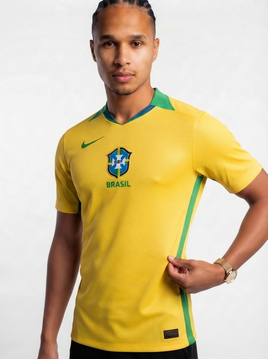 Brazil Home 2025/26 - Fan Version