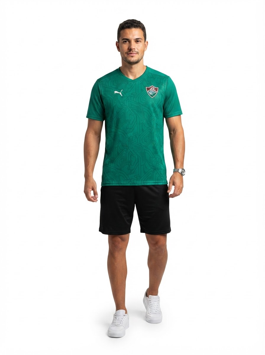 26/27 Fluminense Training Kit Green Jersey