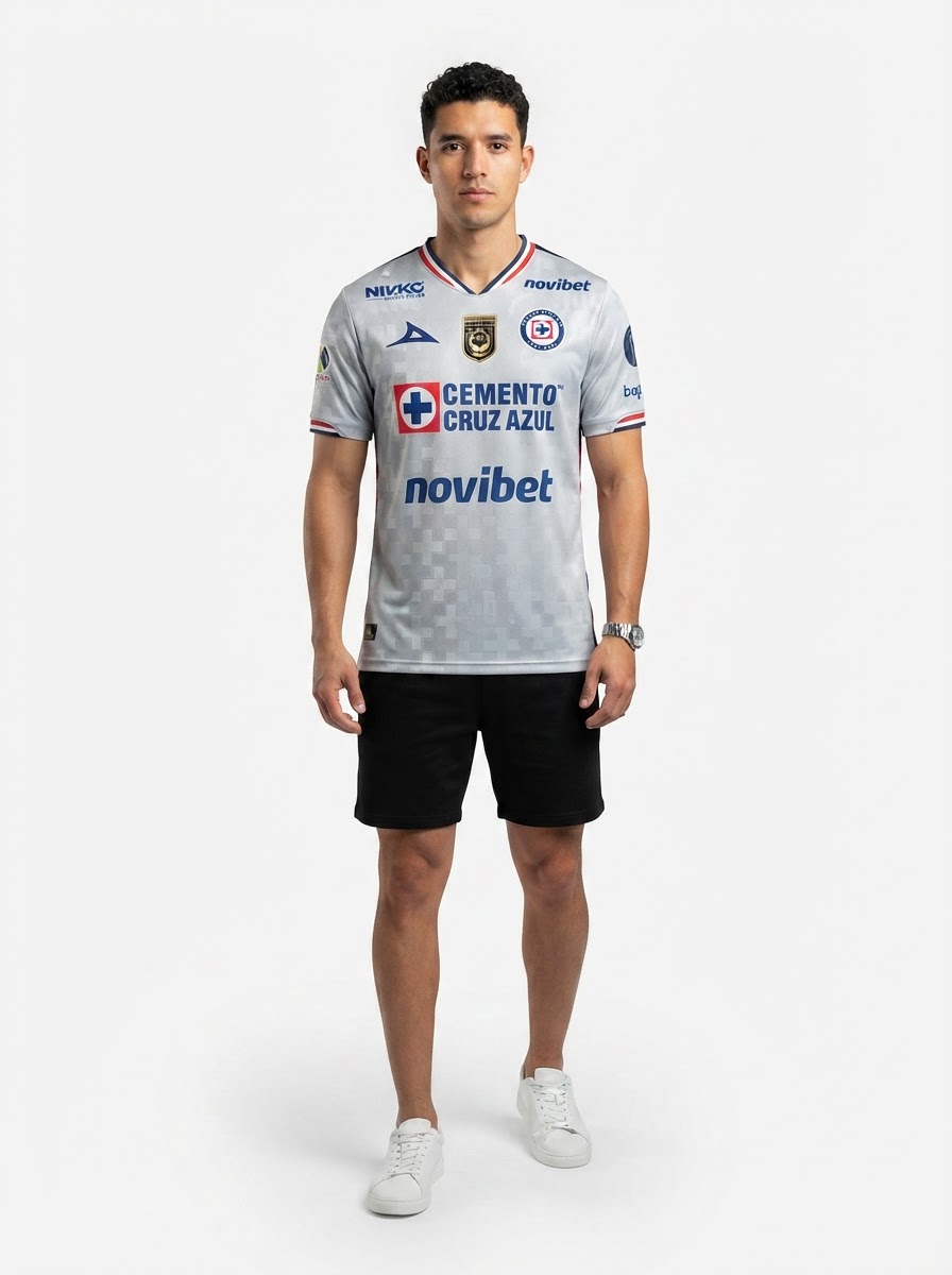 Pirma Cruz Azul Away Jersey 25/26 - Fan Version