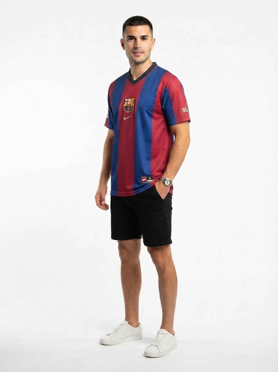 Barcelona 98/99 I Home Jersey - Retro Version