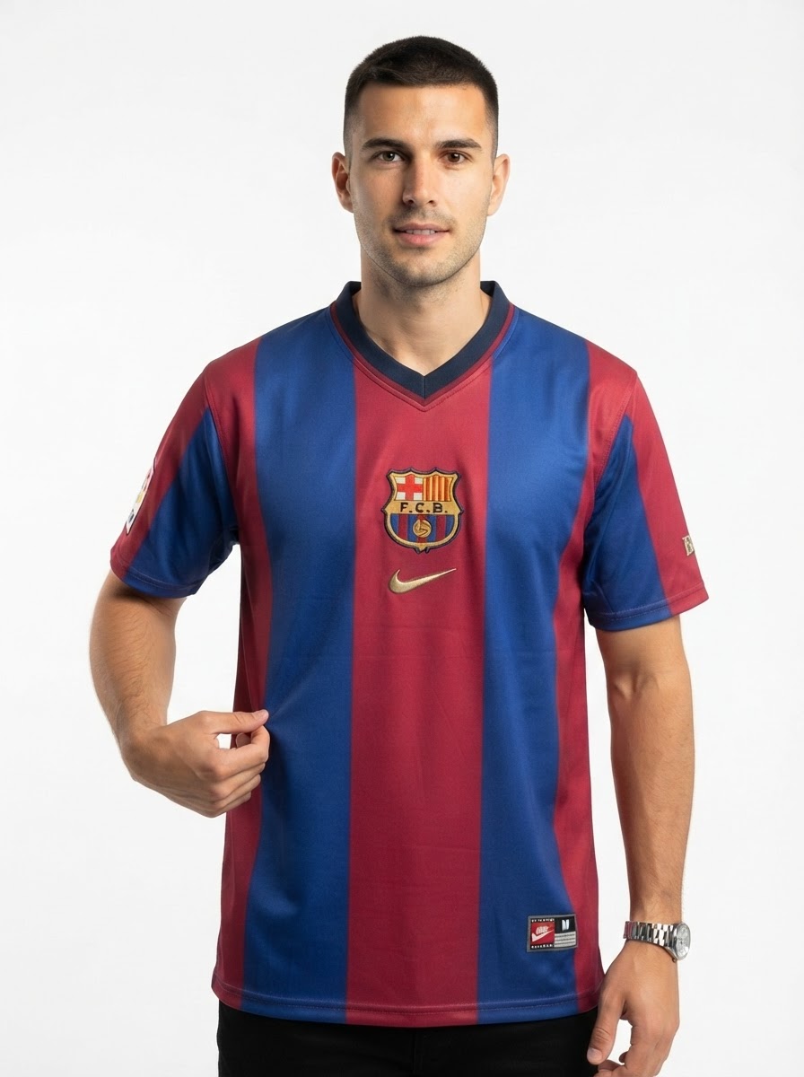 Barcelona 98/99 I Home Jersey - Retro Version