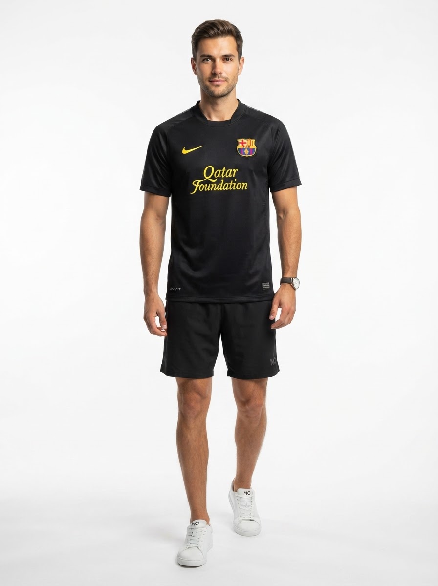 Barcelona 11/12 II Away Jersey - Retro Version