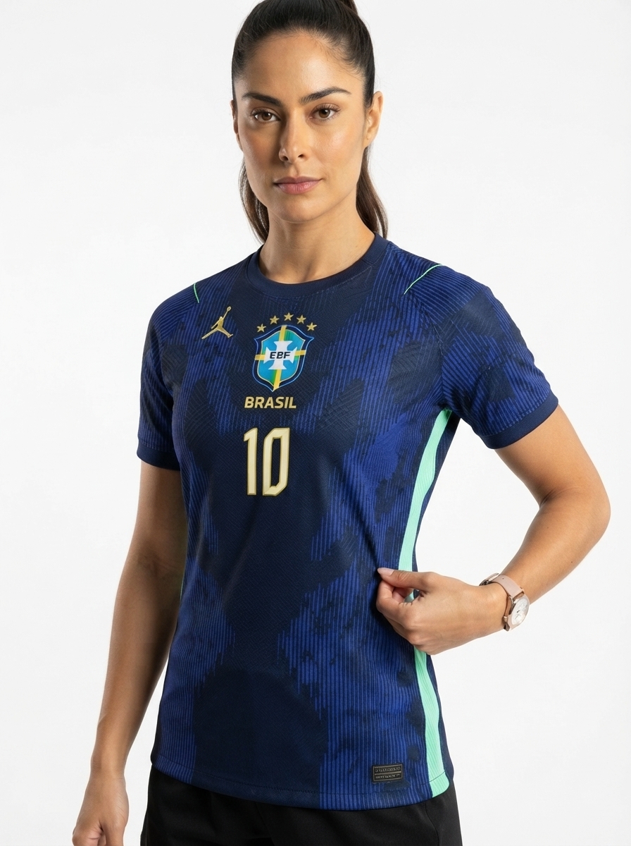 Brazil Away Jersey World Cup 2026 - Women #NEYMAR JR - 10