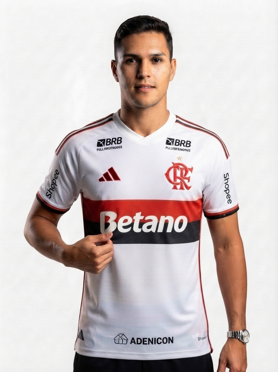 Flamengo 26/27 Away Jersey #20 PAQUETA - with Sponsors - Fan Version