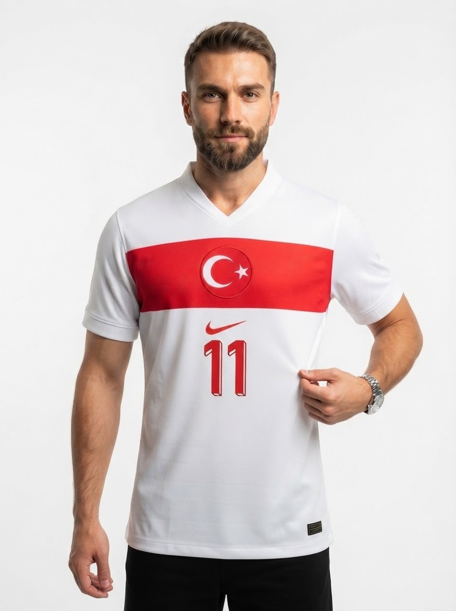 Turkey Yildiz 11 Home Fan Jersey 2025/26