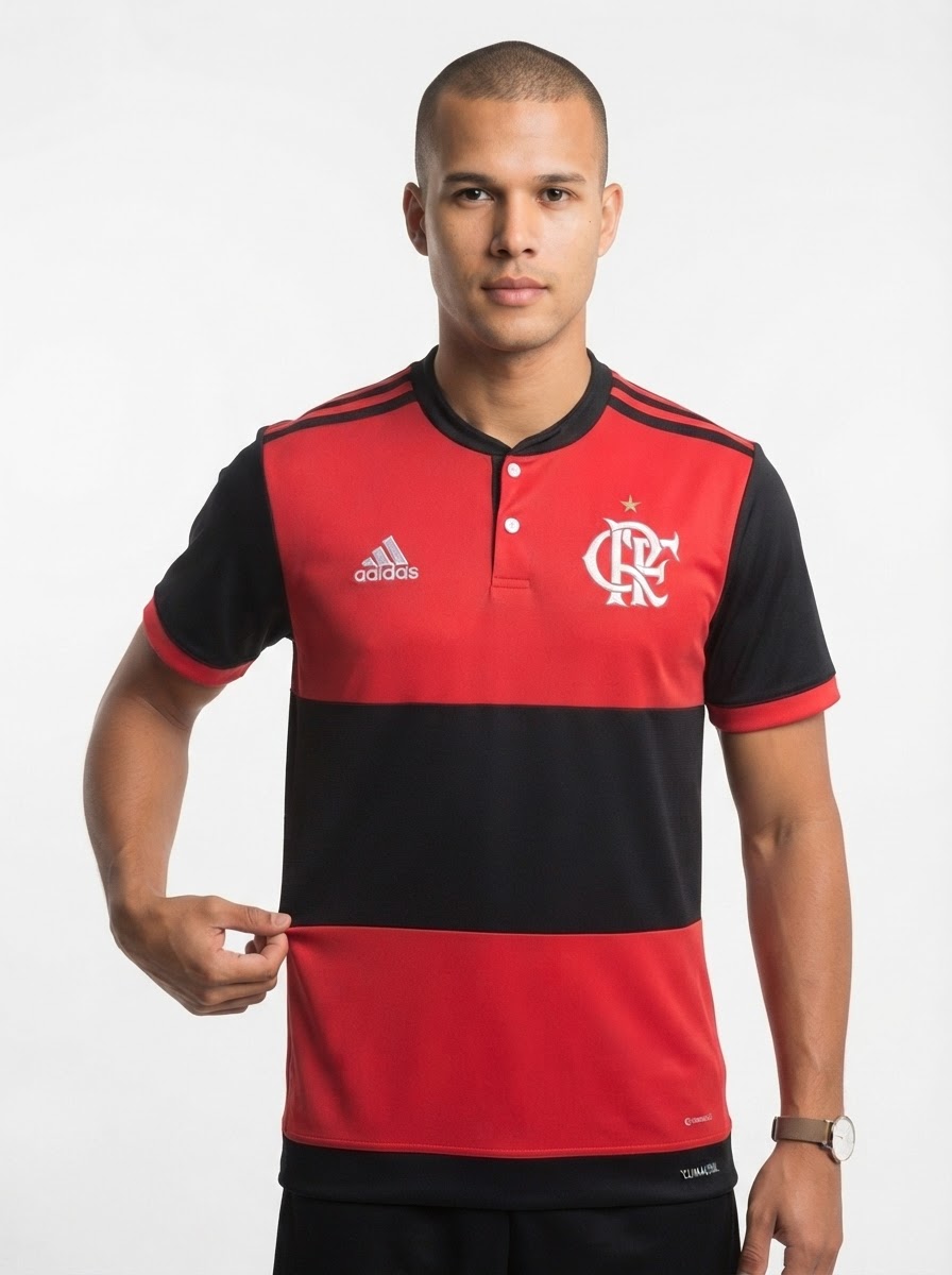 Flamengo 17/18 I Home Jersey - Retro Version