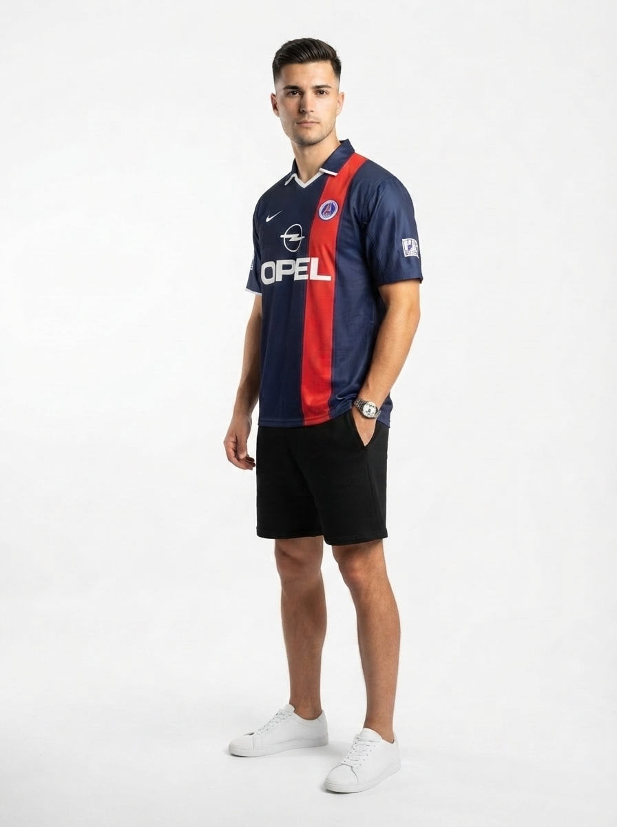 PSG Ronaldinho Retro 2001/02 Home Fan Jersey Paris Saint-Germain