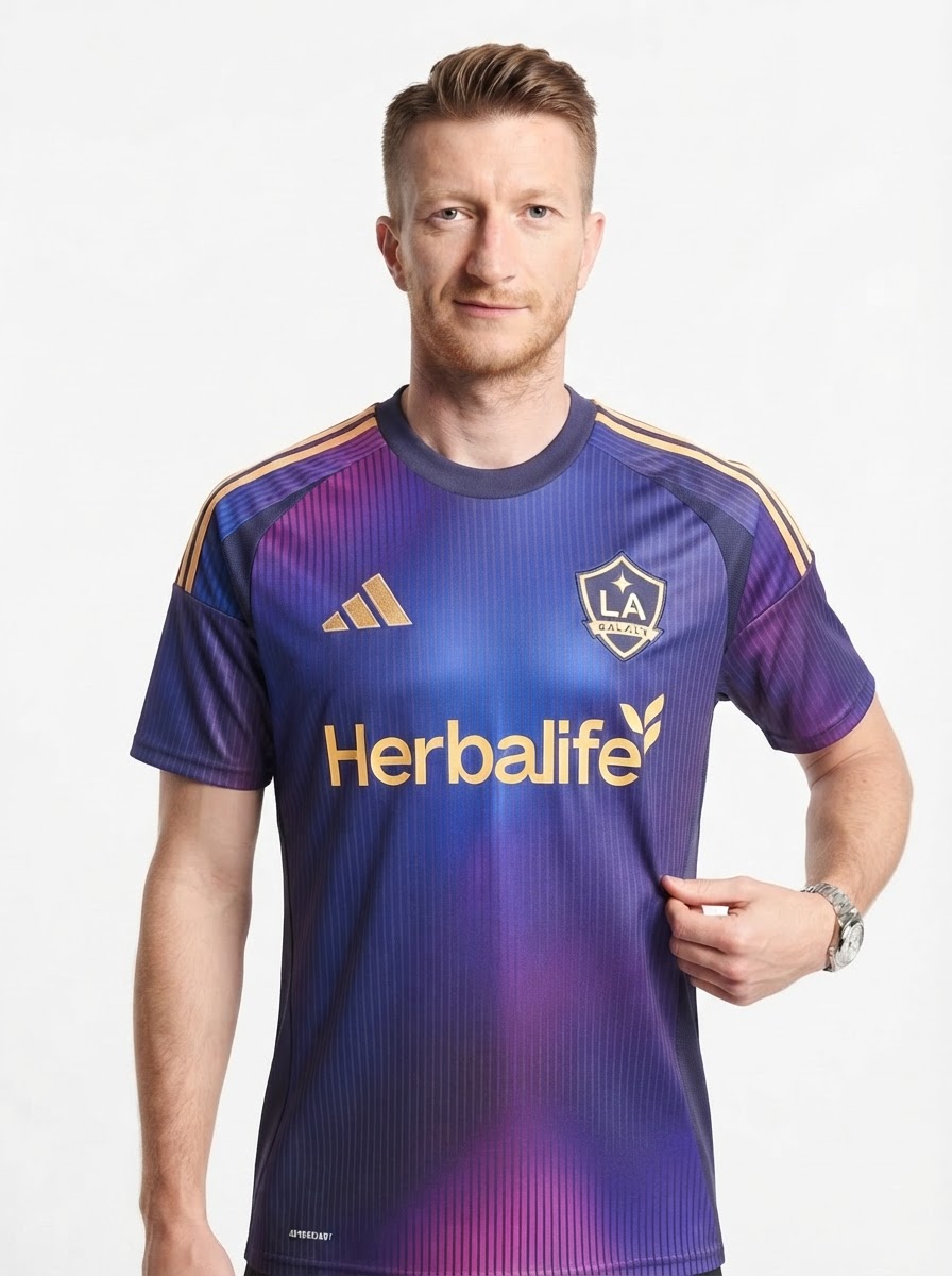 LA Galaxy Reus 18 Away Fan Jersey 2025/26
