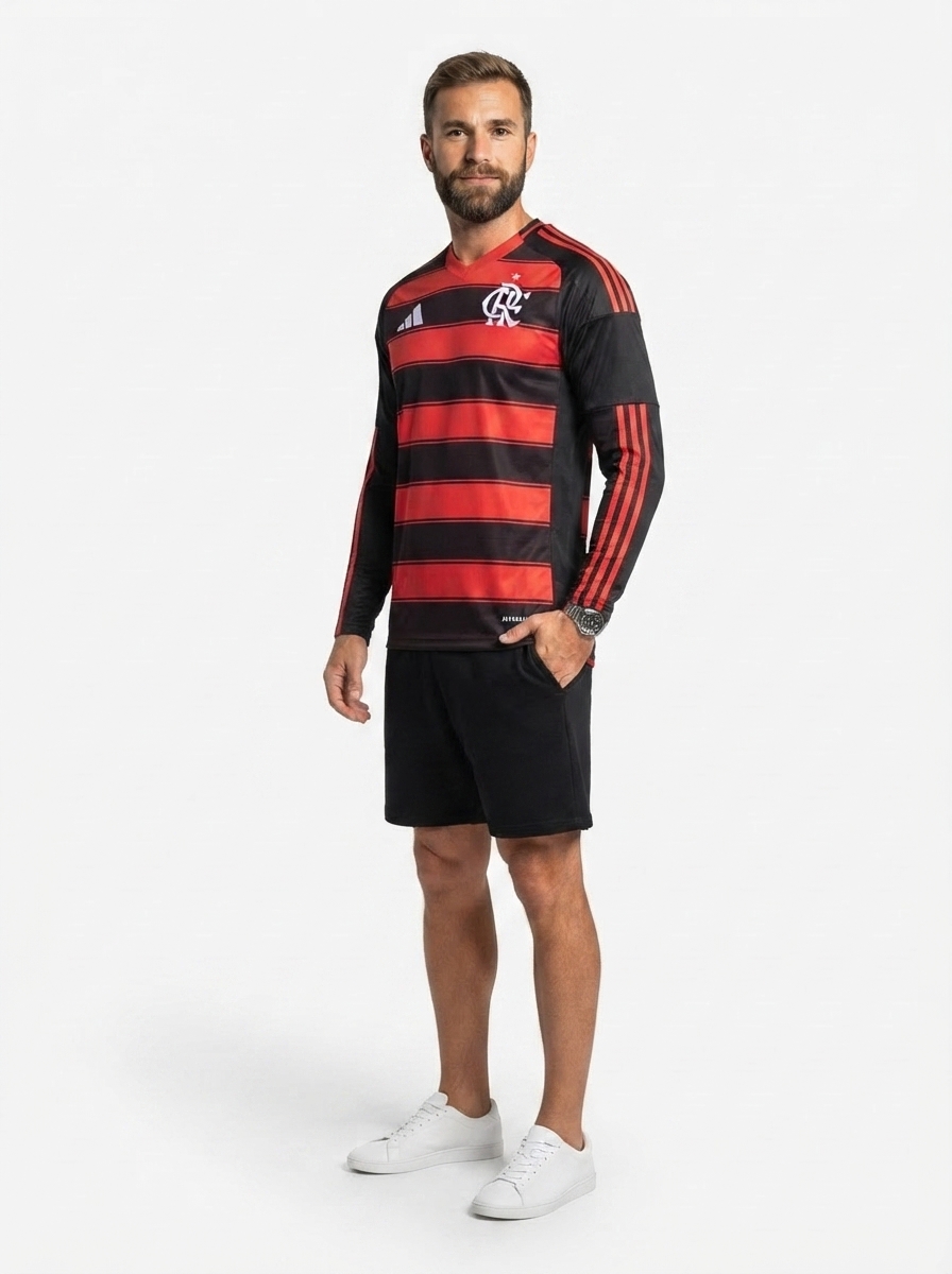 Jersey Long Sleeve Flamengo 2025/26 I