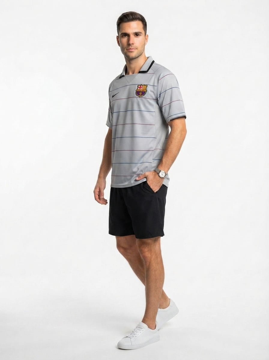 Barcelona 03/04 II Away Jersey - Retro Version
