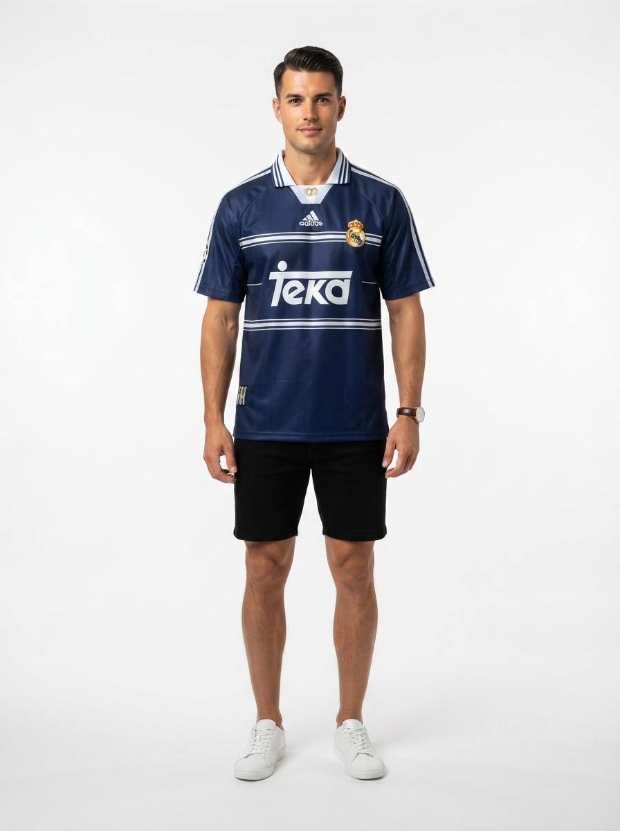Real Madrid 98/99 II Away Jersey - Retro Version