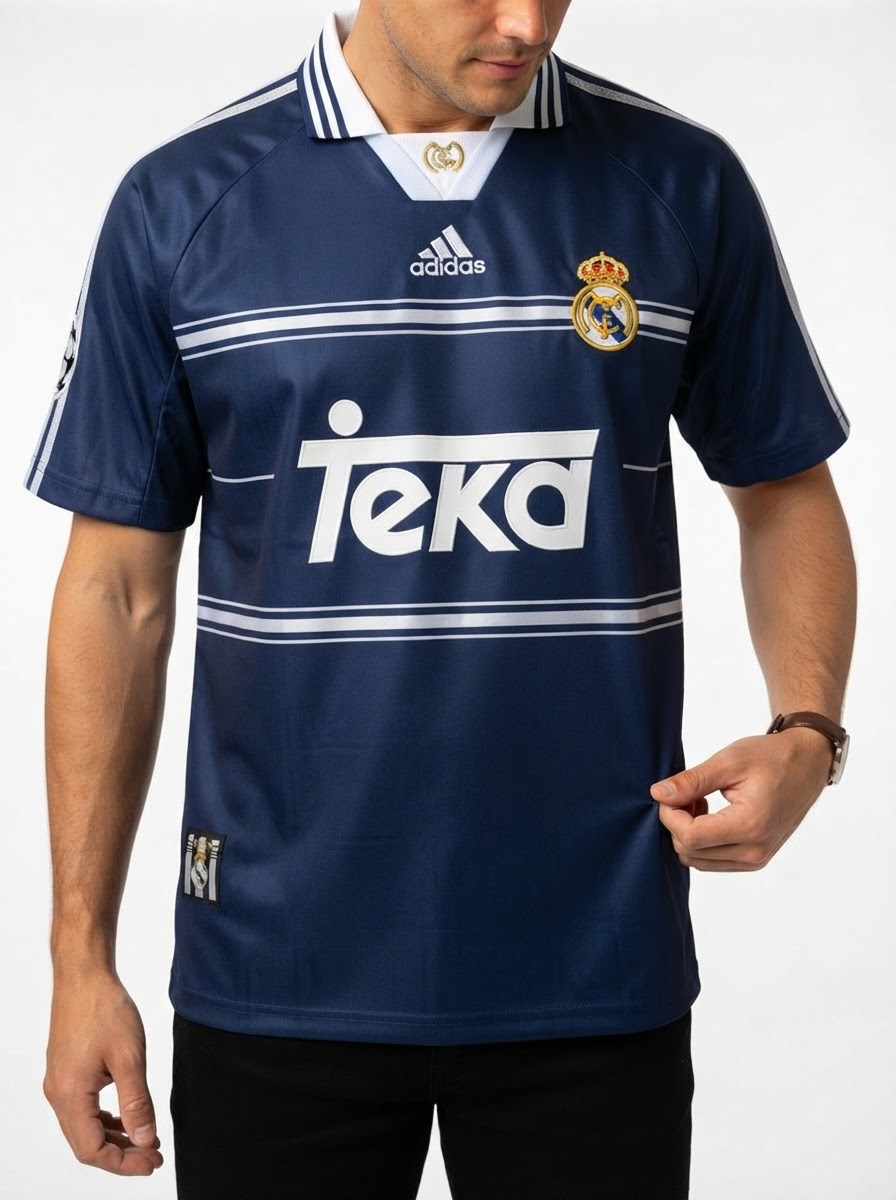 Real Madrid 98/99 II Away Jersey - Retro Version