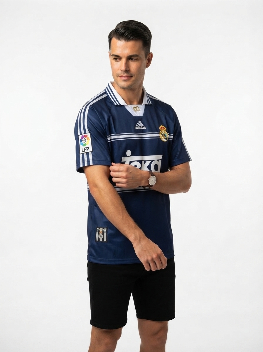 Real Madrid 98/99 II Away Jersey - Retro Version