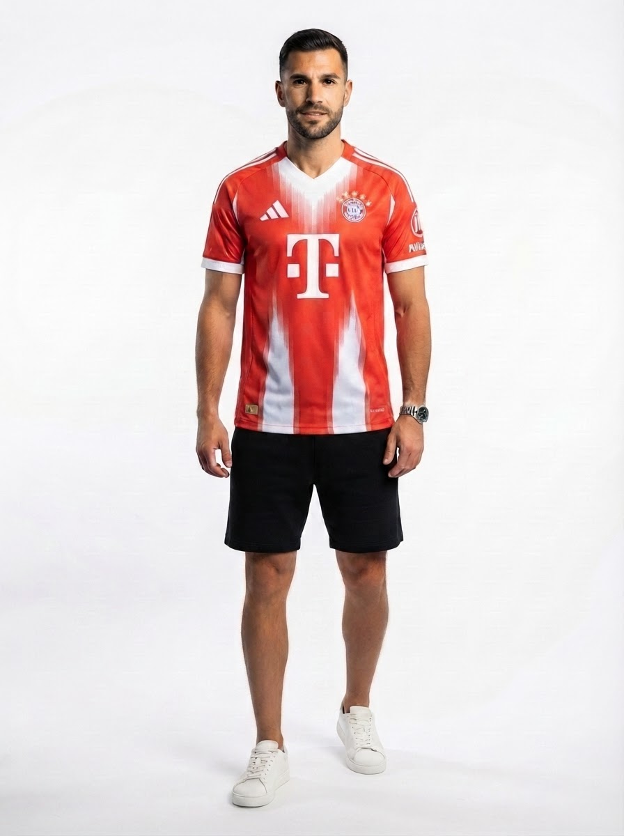 Bayern Munich 2025 home Jersey Player Version - Authentic Player [Slim Fit] Player [Slim Fit] Player [Slim Fit] Slim Fit