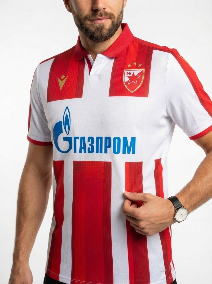 Red Star Home Fan Jersey 2025/26