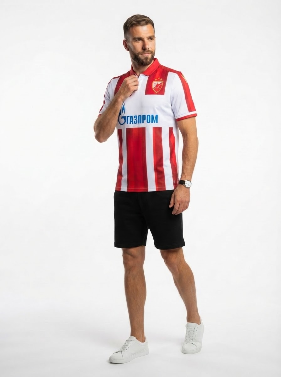 Red Star Home Fan Jersey 2025/26