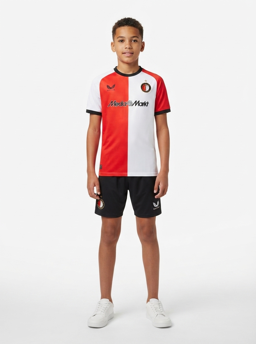 Kids KIT Feyenoord Home Jersey 2024/25