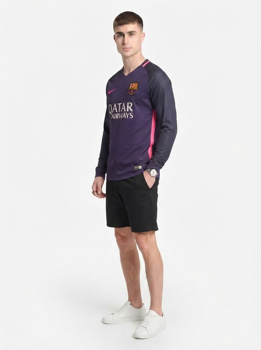 Jersey Retro Barcelona 2016/17 I Longsleeve