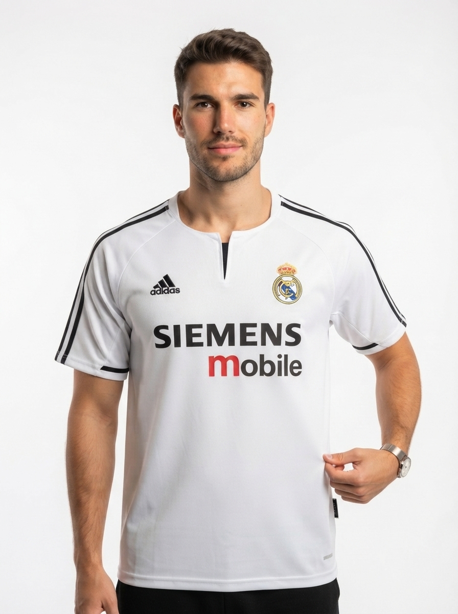 Real Madrid 03/04 I Home Jersey - Retro Version
