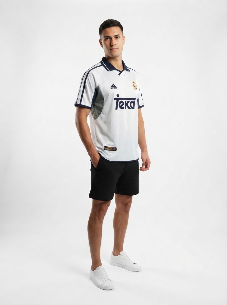 Real Madrid 00/01 I Home Jersey - Retro Version