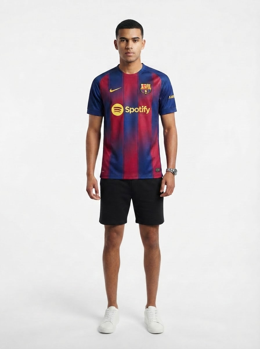 Barcelona Lamine Yamal 10 Home Fan Jersey 2025/26