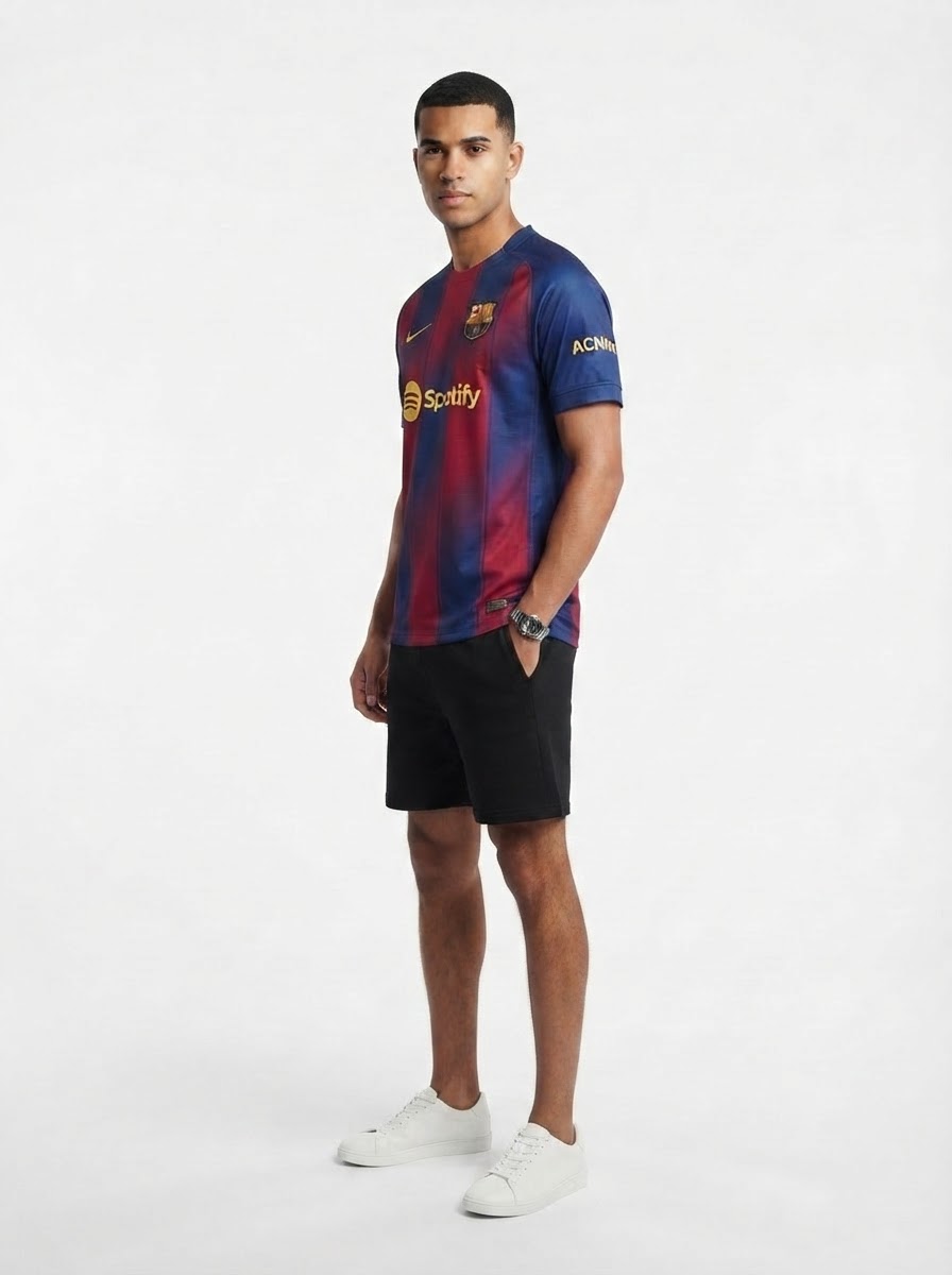 Barcelona Lamine Yamal 10 Home Fan Jersey 2025/26