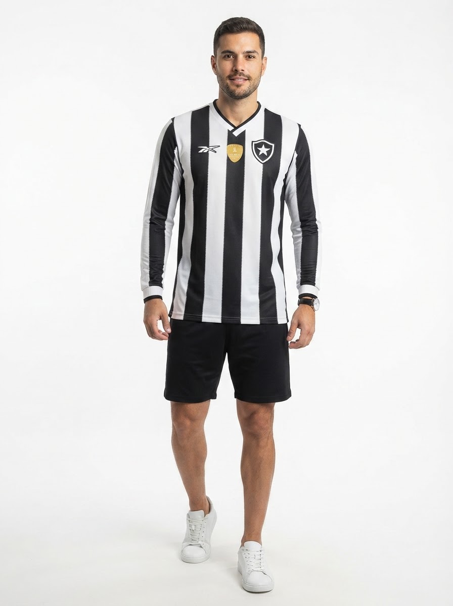 Jersey Long Sleeve Botafogo 2024/25 Long Sleeve - Patch Libertadores