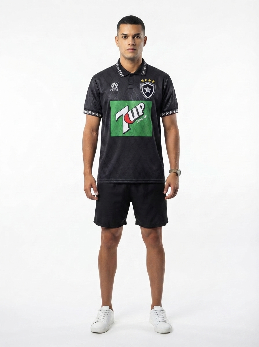Jersey Botafogo 1995 Retrô Black