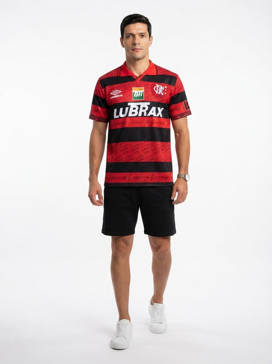 Flamengo 1995 Home Jersey - Retro Version