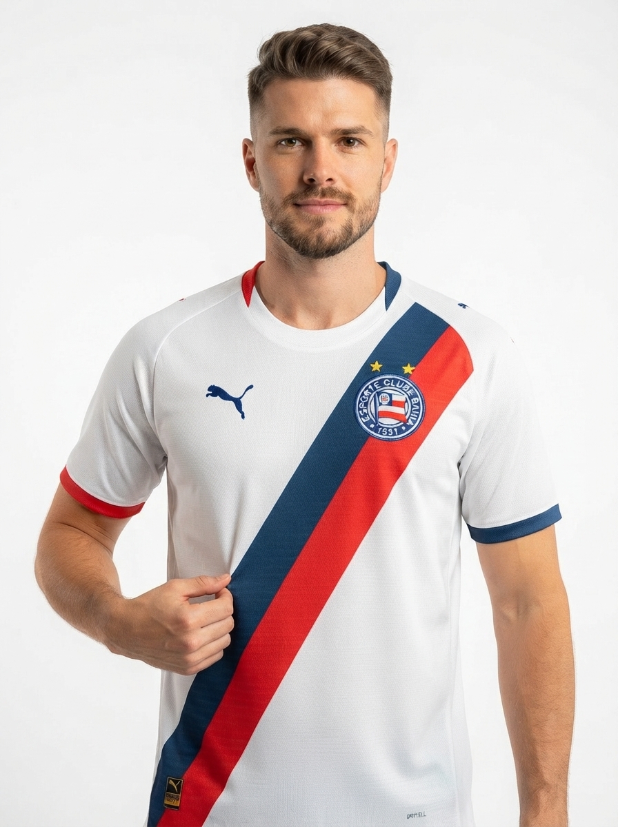 Camisa Bahia Home 2026 Jogador - Player [slim Fit]